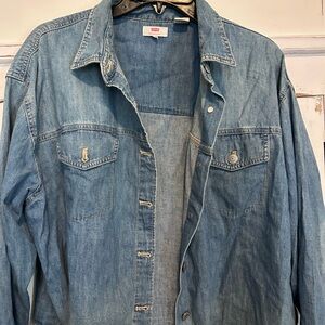Levi's Men's Casual Light Blue Denim Shirt